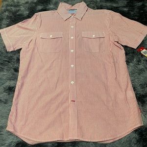 IZOD Short Sleeve Button Down Shirt